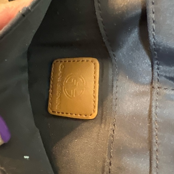 Giani Bernini Plaid Block Signature Receipt Wallet - Picture 3 of 10